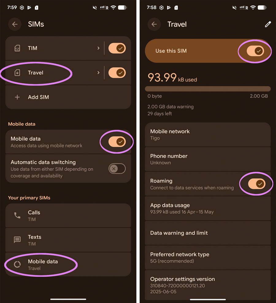 Cómo solucionar problemas de conexión del eSIM en Google Pixel