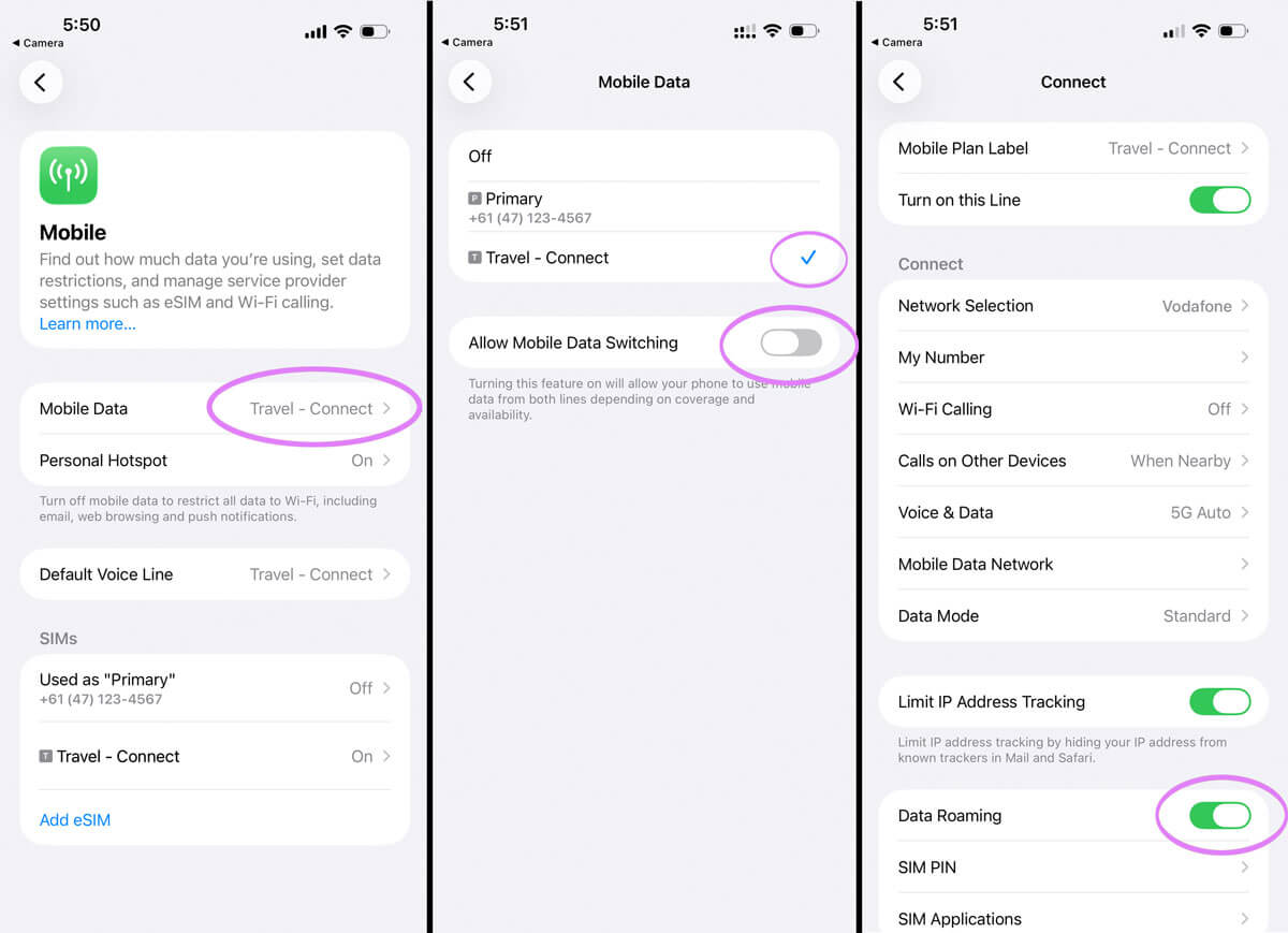 Cómo solucionar problemas de conexión del eSIM en iPhone