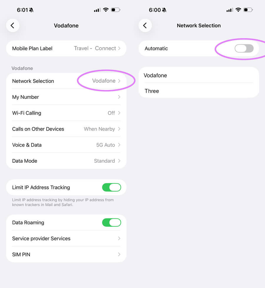 Cómo solucionar problemas de conexión del eSIM en iPhone