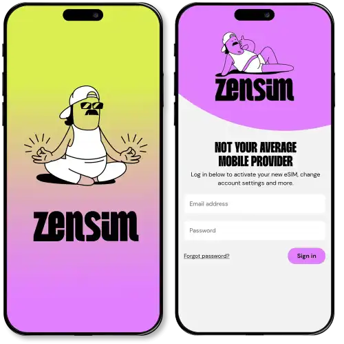 Download the ZenSim app